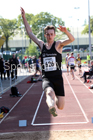 Mens under-20s long jump, 2019 North Eastern Track and Field Champs., Middlesbrough. Photo:  David T. Hewitson/Sports for All Pics